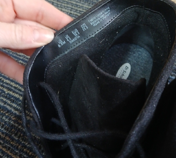 Dr. Scholl's Black Suede Ankle Booties - Picture 3 of 7